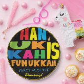 ハヌカーはフヌッカだ ペーパープレート (パーティー)