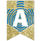 ハヌカーアゲハチョウバナードレデルスワーズ バンティングフラッグ (第3の旗)