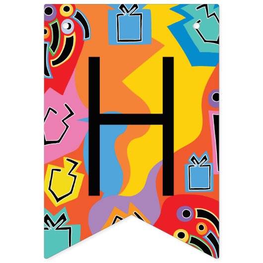 ハヌカーアゲハチョウバナー踊りドレイデス バンティングフラッグ (第2の旗)