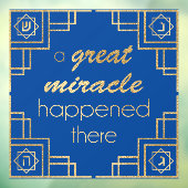 ハヌカーアールデコ金ゴールドウィンドウロック ウィンドウサイン (シート3)