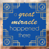 ハヌカーアールデコ金ゴールドウィンドウロック ウィンドウサイン (シート2)