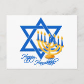 ハヌカーカスタマイズ葉書 シーズンポストカード (正面)