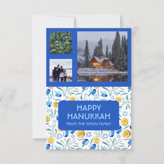 ハヌカーカスタム3枚の写真ドライデルジェルトホリデー (正面)