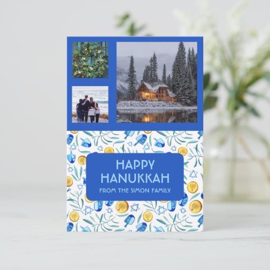 ハヌカーカスタム3枚の写真ドライデルジェルトホリデー (スタンド正面)