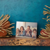 ハヌカーシンプルモダンシックファミリーフォト フォトプラーク (側面)