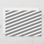 ハヌカータイポグラフィブルーファミリーフォトコラージュ シーズンカード (裏面)