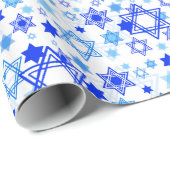 ハヌカーダビデの星 ラッピングペーパー (ロールコーナー)