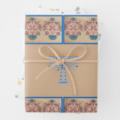 ハヌカーテーマギフト ラッピングペーパーシート (インサイチュ)