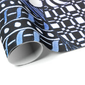 ハヌカーデザインギフト用もつれ与えた玉 ラッピングペーパー (ロールコーナー)