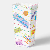 ハヌカーデザインパーティー フェイバーボックス (裏面)