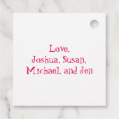 ハヌカーハヌカー（ユダヤ教の祭り）ユダヤ人ホリデーズジェリードーナツ フェイバータグ (裏面)