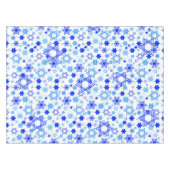 ハヌカーパターンダビデの星 テーブルクロス (正面(横))