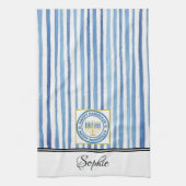 ハヌカーパーソナライズされた キッチンタオル (縦)