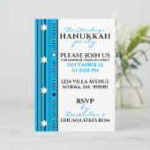 ハヌカーパーティーおもしろい 招待状 (スタンド正面)