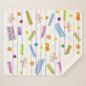 ハヌカーパーティーシェルパブランケット/中 シェルパブランケット (正面(横))