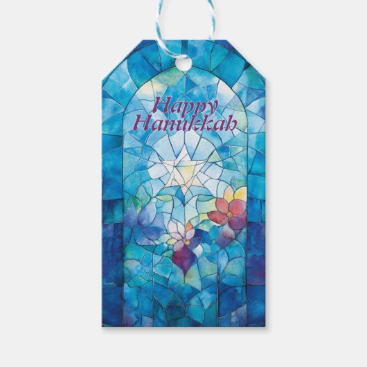 ハヌカーフェスティバルオブライツディライト ギフトタグ (正面)