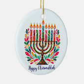 ハヌカーフェスティバルオブライツ セラミックオーナメント (右)
