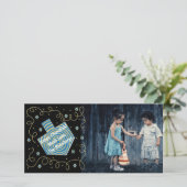 ハヌカーフォトカード「ドレイデルスピナー」 シーズンカード (スタンド正面)