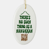 ハヌカーブッシュがありません セラミックオーナメント (右)