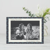 ハヌカーモダンフォトジオグラフィッ縁どクブルー シーズンカード (スタンド正面)