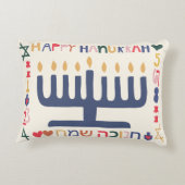 ハヌカーモダン写真 アクセントクッション (裏面)