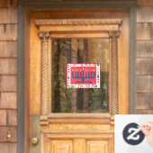 ハヌカーモダン(ユダヤ教)メノラーウィンドウの固定 ウィンドウサイン (ホームデコレーション)