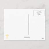 ハヌカーモチフ紫はがき シーズンポストカード (裏面)