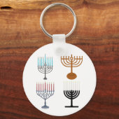 ハヌカーユダヤ教ユダヤ教 キーホルダー (正面)