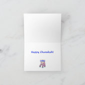 ハヌカー子猫 シーズンカード (内部)