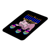 ハヌカー子猫 マグネット (左側)