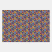 ハヌカー少年の贈り物3 ラッピングペーパーシート (正面2)