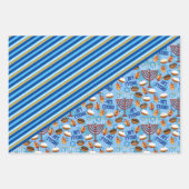 ハヌカー少年の贈り物3 ラッピングペーパーシート (正面)