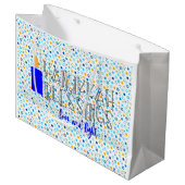 ハヌカー恵み ラージペーパーバッグ (正面アングル)