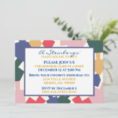 ハヌカー招待状モダンドレイデス 招待状 (スタンド正面)