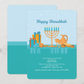 ハヌカー招待状 招待状 (正面/裏面)
