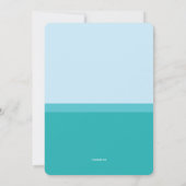 ハヌカー招待状 招待状 (裏面)