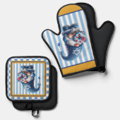 ハヌカー格言 鍋つかみ&鍋敷きセット (正面/裏面)