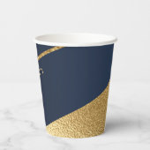 ハヌカー海軍と金ゴールド8オズ。紙コップ 紙コップ (裏面)