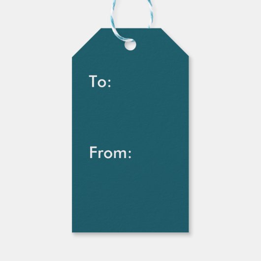 ハヌカー熱狂する8ナイトギフトラベル ギフトタグ (裏面)