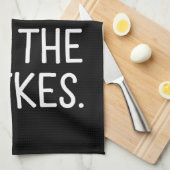 ハヌカー私はちょうどラトークユダヤ人のためにここにいる キッチンタオル (四つ折り)