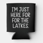 ハヌカー私はちょうどラトークユダヤ人のためにここにいる 缶クーラー (正面)