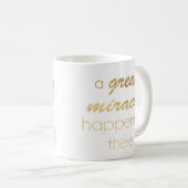 ハヌカー素晴らしそこで奇跡が起こった コーヒーマグカップ (正面右)