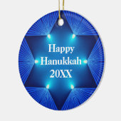 ハヌカー美しく幸せな20XXのオーナメント セラミックオーナメント (左)