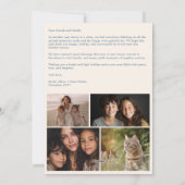 ハヌカー花模様手描きアートカスタム4 PHOTO シーズンカード (裏面)