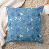 ハヌカー記号 クッション (ブランケット)