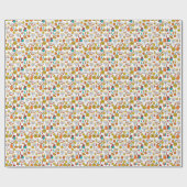 ハヌカー記号:ユダヤの休日パターン。 ラッピングペーパー (フラット)