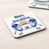 ハヌカー踊りドレイドスアンドジェリードーナツ コースター (左側)