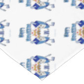 ハヌカー踊りドレイドスアンドジェリードーナツ テーブルクロス (アングル)