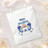 ハヌカー踊りドレイドスアンドジェリードーナツ フェイバーバッグ (クリップ留めされた状態)