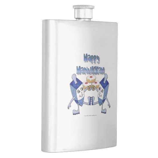 ハヌカー踊りドレイドスアンドジェリードーナツ フラスク (右)